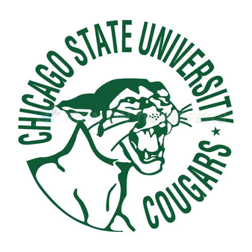 Chicago State Cougars logo T-shirts Iron On Transfers N4139 - Click Image to Close